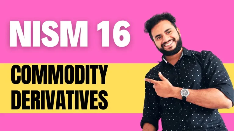 NISM Series 16 | Commodity Derivatives Mock Test